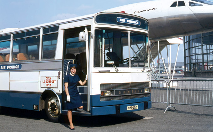 Berliet w służbie Air France (fot. Fondation de L’Automobile Marius Berliet)