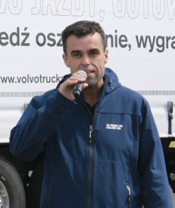 Łukasz Kurcbard, sędzia główny finału w Bednarach (fot. K. Biskupska)