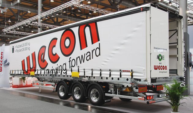Nowa jednostka ładunkowa Wecon Imperator-Ultra ma być produktem konkurencyjnym wobec naczep typu mega (fot. D. Piernikarski)