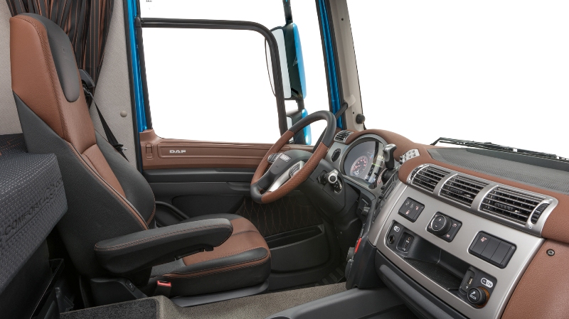 Wnętrze DAF CF Exclusive Line (fot. DAF)