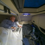 Nawet „profesjonaliści” muszą odpocząć: poziom komfortu i istniejące udogodnienia zadowolą nawet najbardziej wymagających (fot. Mercedes-Benz)