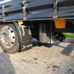 Actros 2548 6×2 LnR miał wszystkie osie z zawieszeniem pneumatycznym, co zdecydowanie zwiększało komfort jazdy (fot. D.Piernikarski)